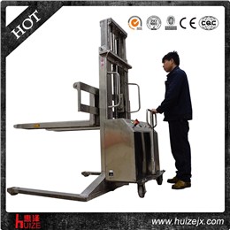 半電動(dòng)堆高車(chē)(不銹鋼寬腿)