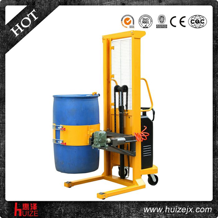 半電動(dòng)多功能油桶車（單門(mén)架，夾塑桶）