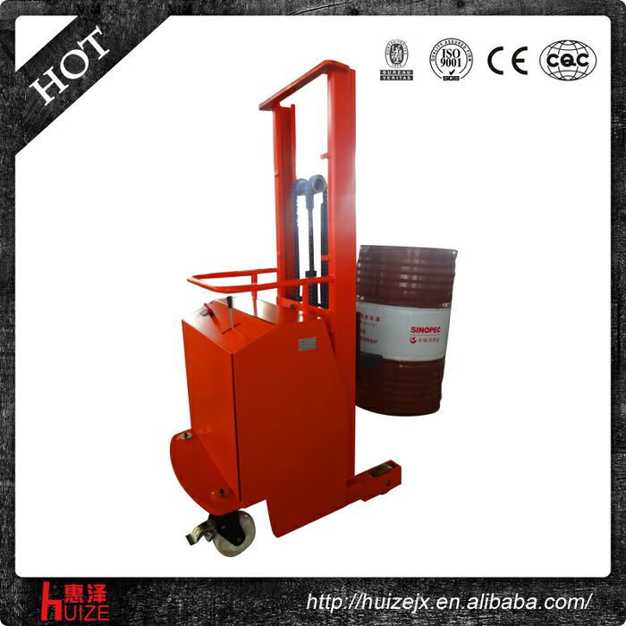 2半電動(dòng)配重油桶車(chē)（無(wú)底腿，只堆垛，不翻轉(zhuǎn)）