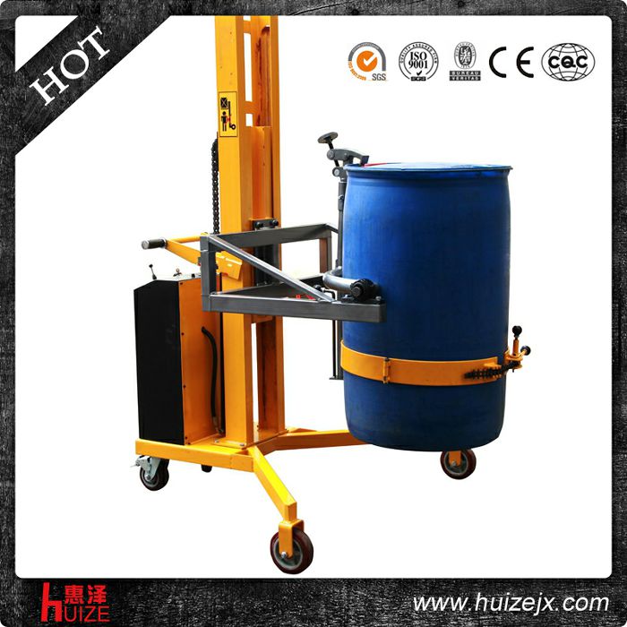 半電動(dòng)油桶車（直角腿，夾鐵桶翻轉(zhuǎn)）3